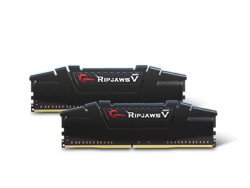G.SKILL Ripjaws V Series 16GB (2 x 8GB) DDR4 3200 (PC4 25600) Desktop Memory, F4-3200C16D-16GVKB