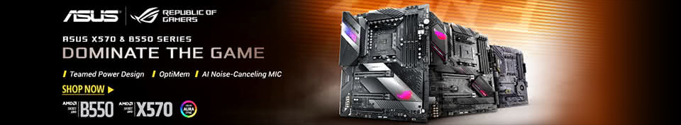 ​​MB - ASUS AMD Zen3 X570/B550 MB Banner