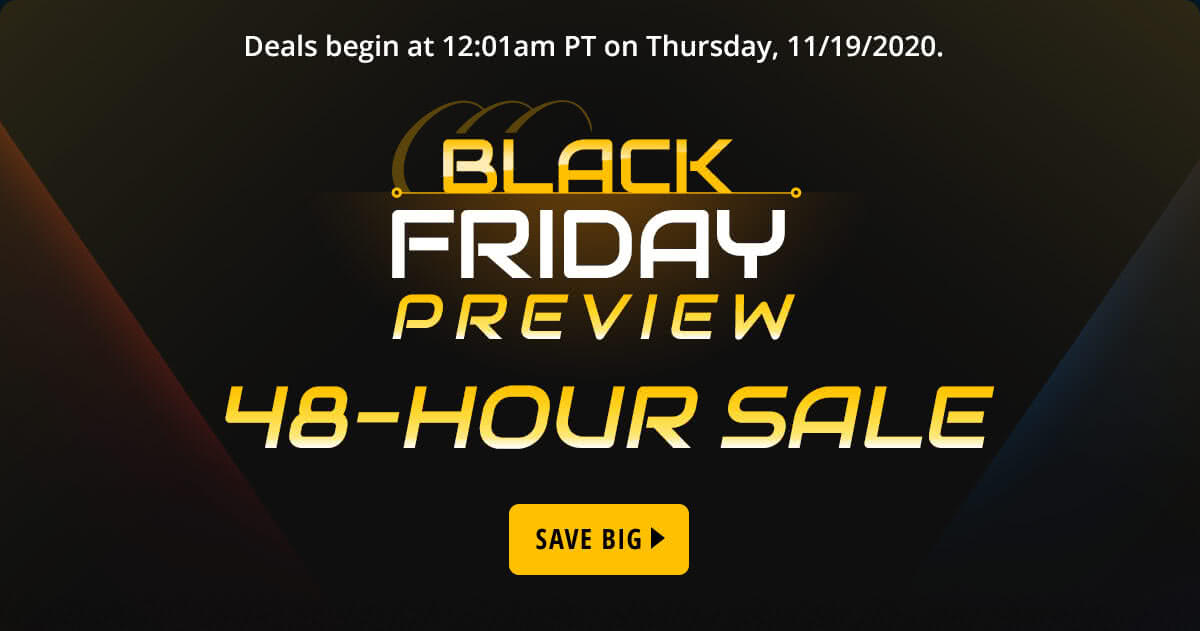 Black Friday Preview