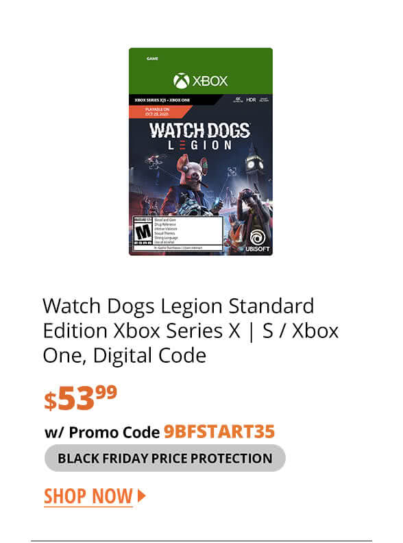 Watch Dogs Legion Standard Edition Xbox Series X | S / Xbox One, Digital Code