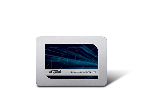 Crucial MX500 500GB 3D NAND SATA 2.5 Inch Internal Solid State Drive
