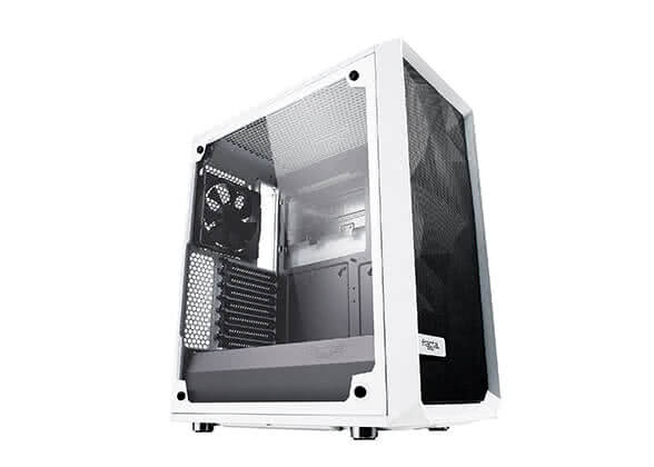 Fractal Design Meshify C White Steel ATX Mid Tower High-Airflow TG PC Case