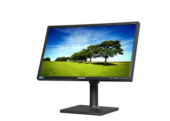 SAMSUNG S22E450D 22" (21.5" Viewable) FHD VGA DVI DisplayPort Flicker-Free Eye Saver Backlit LED Monitor