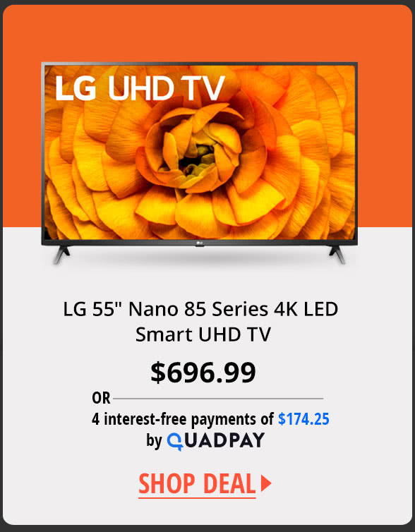 LG 55" Nano 85 Series 4K LED Smart UHD TV