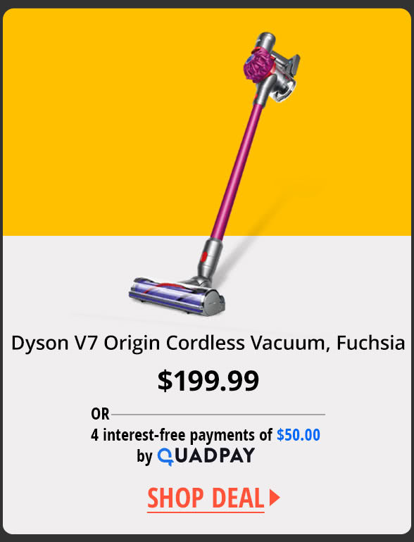 Dyson V7 Origin Cordless Vacuum, Fuchsia