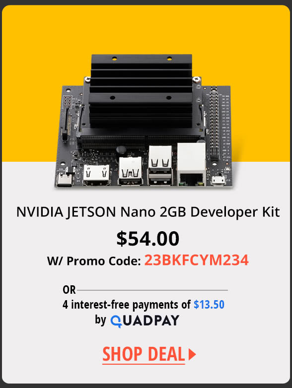 NVIDIA JETSON Nano 2GB Developer Kit