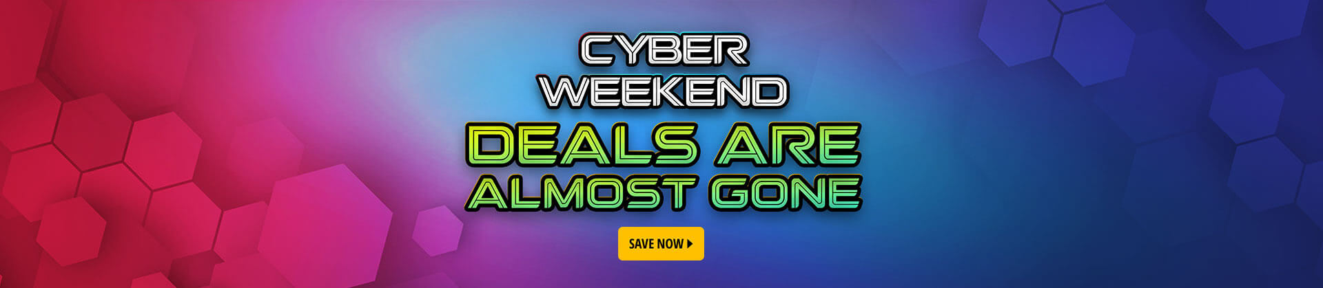 CYBER WEEKEND SALE