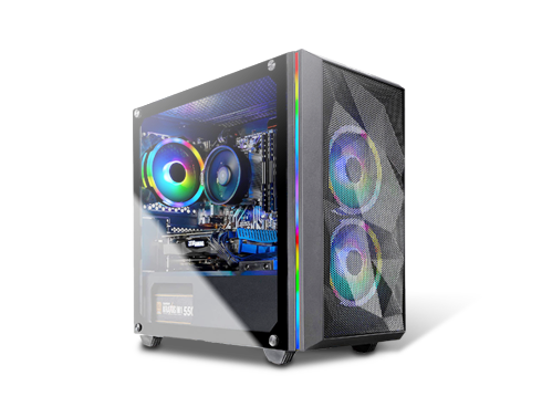 Skytech Chronos Gaming Desktop AMD Ryzen 3 3100, GTX 1650 SUPER 4GB, 8GB DDR4, 500GB SSD