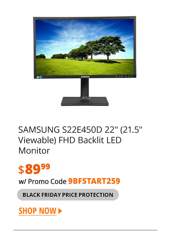 SAMSUNG S22E450D 22 (21.5 Viewable) FHD Backlit LED Monitor