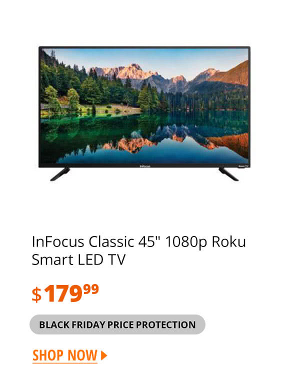 InFocus Classic 45 1080p Roku Smart LED TV