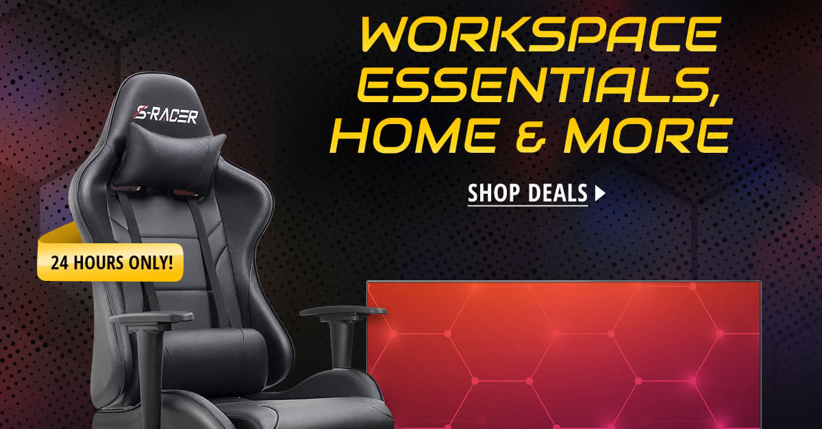 Workspace Essentials, Home & More