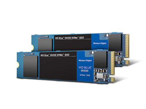 2x WD Blue SN550 NVMe M.2 2280 1TB PCI-Express 3.0 x4 3D NAND Internal Solid State Drive