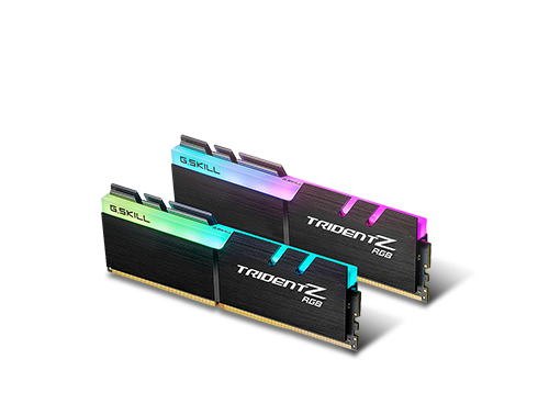 G.SKILL TridentZ RGB 16GB (2 x 8GB) DDR4 3200 (PC4 25600) Intel XMP 2.0 Desktop Memory, F4-3200C16D-16GTZR