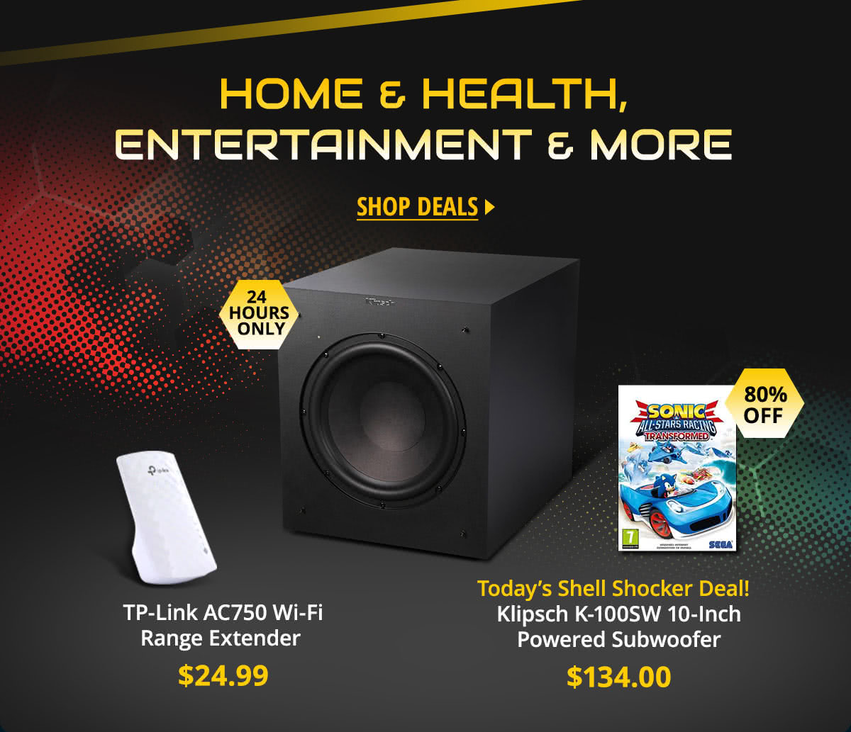 Home & Health, Entertainment & More