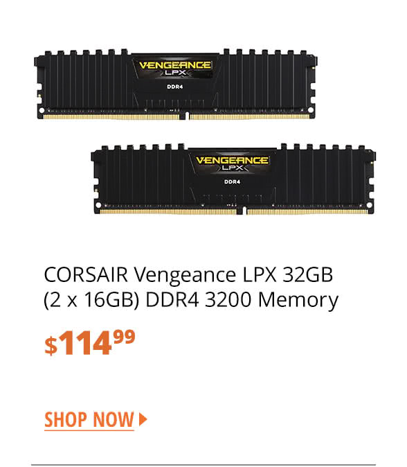 CORSAIR Vengeance LPX 32GB (2 x 16GB) DDR4 3200