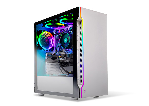 Skytech Archangel Ryzen 5 3600 GeForce GTX 1660 500 GB SSD 16 GB DDR4 RGB Windows 10 Gaming Desktop