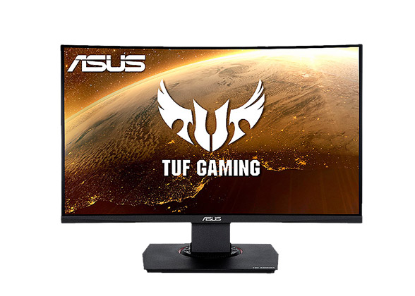 ASUS TUF VG24VQ 24" FHD 1ms MPRT 144Hz 2 x HDMI, DisplayPort AMD FreeSync Curved Gaming Monitor