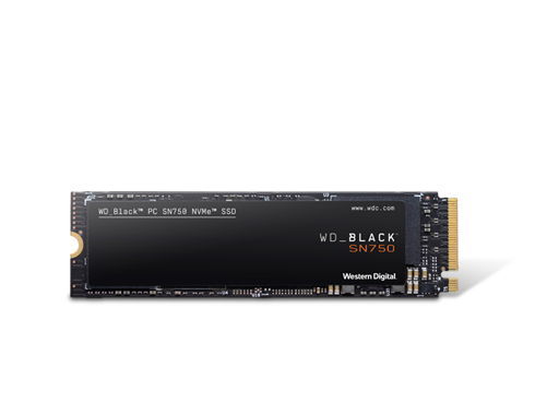 WD BLACK SN750 NVMe M.2 2280 500GB PCI-Express 3.0 x4 64-layer 3D NAND Internal Solid State Drive
