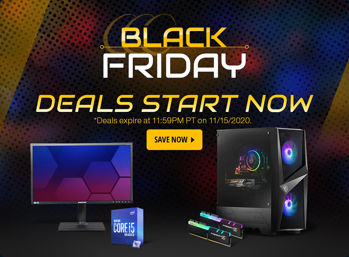 Black Friday Deals Start Now