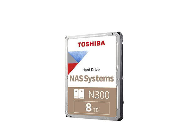 TOSHIBA N300 8TB 7200 RPM 256MB Cache SATA 6.0Gb/s 3.5" High-Reliability Hard Drive