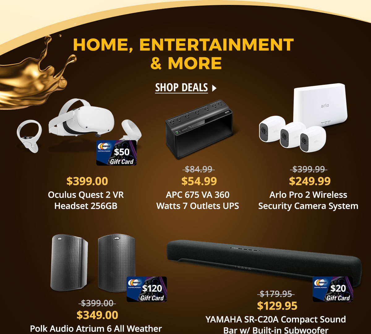 Home, Entertainment & More