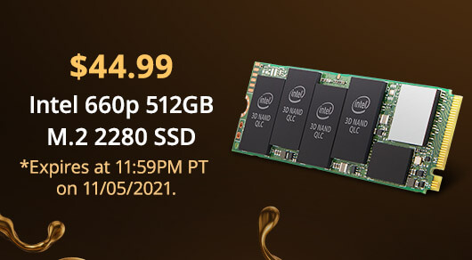 Intel 660p 512GB M.2 2280 SSD