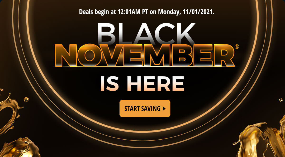 Black November is Here 