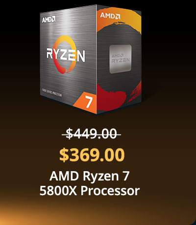 AMD Ryzen 7 5800X Processor 