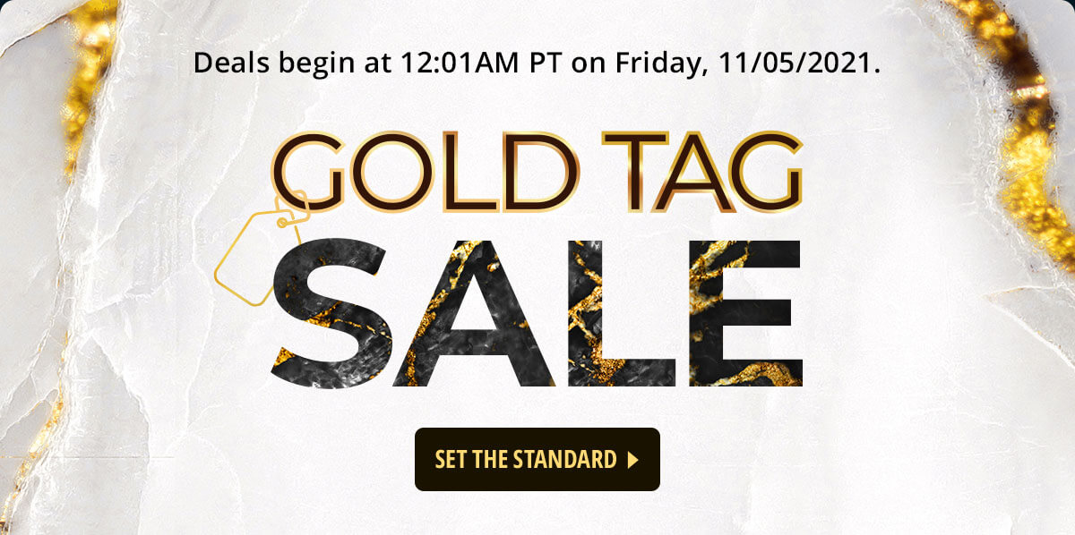 Gold Tag Sale