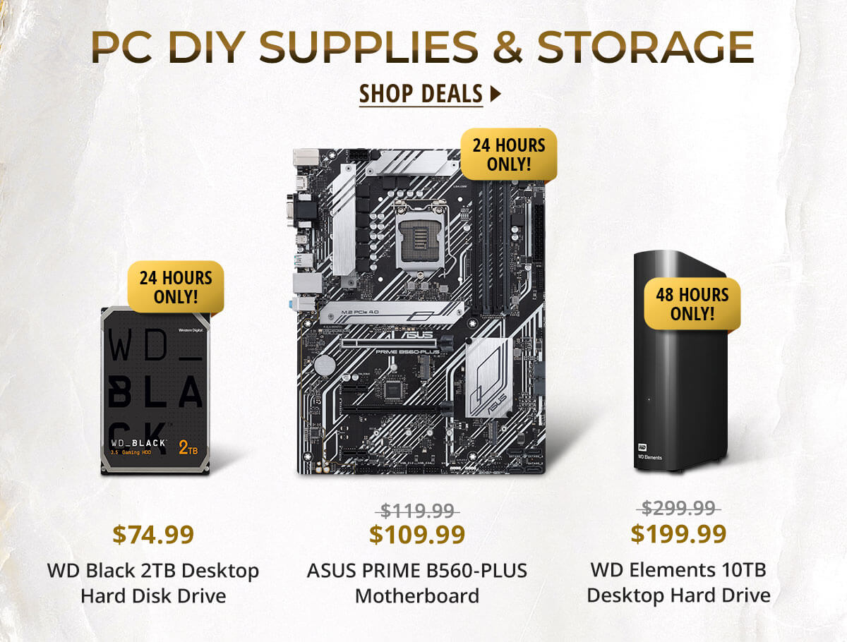 PC DIY Supplies & Storage
