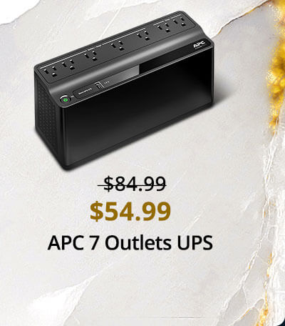 APC 7 Outlets UPS