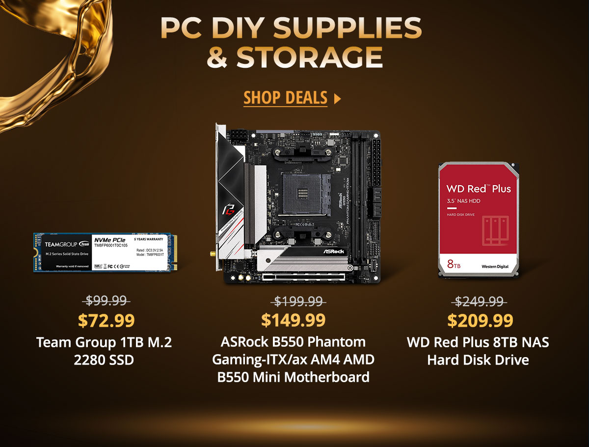 PC DIY Supplies & Storage