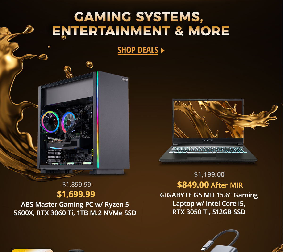 Gaming Systems, Entertainment & More