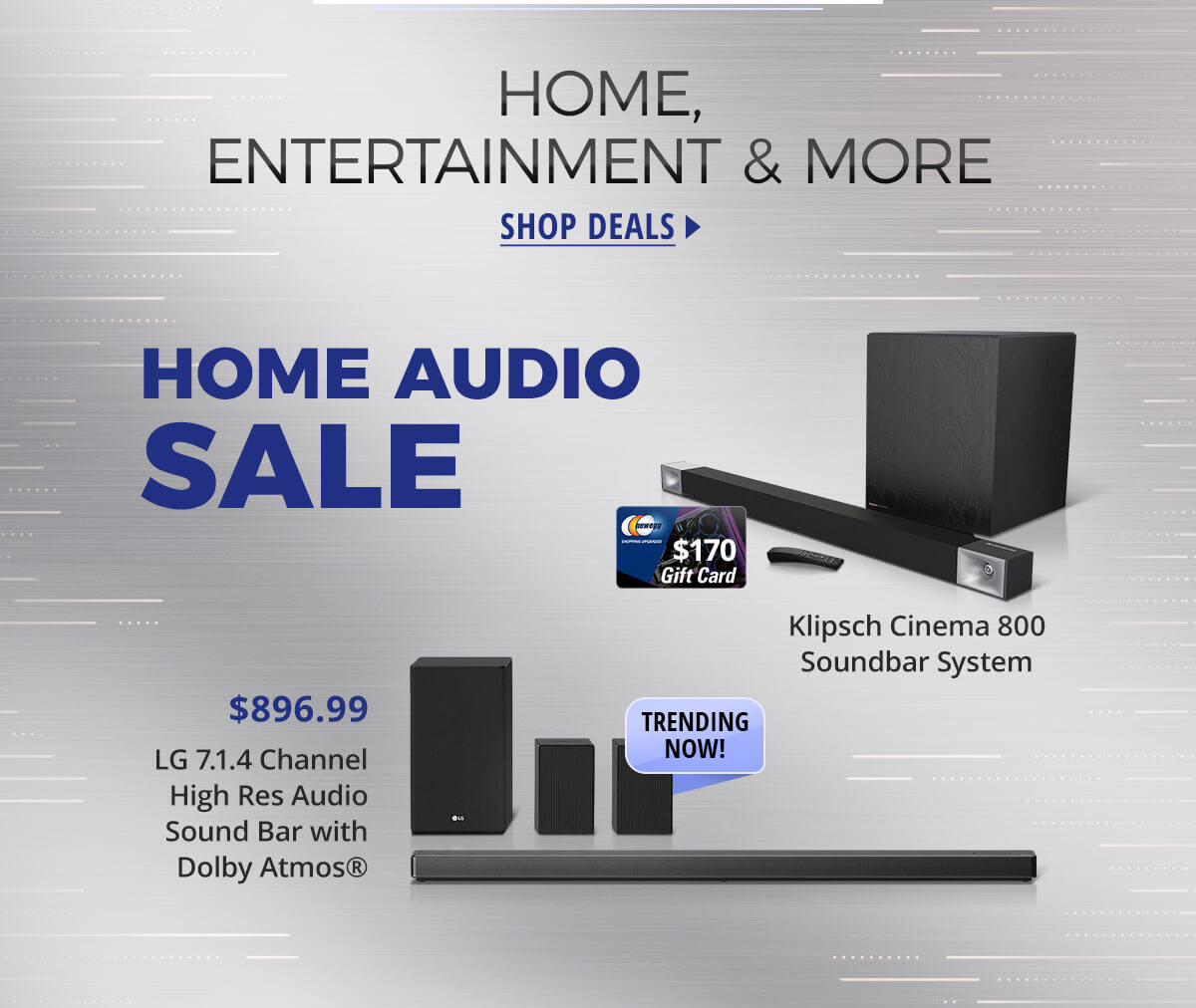 Home, Entertainment & More