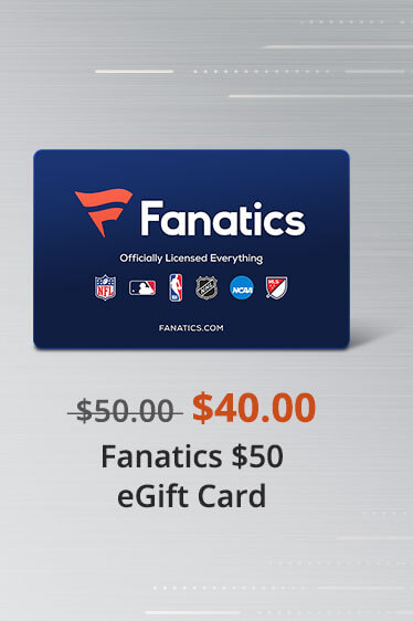 Fanatics $50 eGift Card