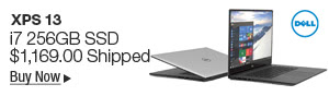 Newegg Flash – Dell XPS 13 i7 256GB SSD