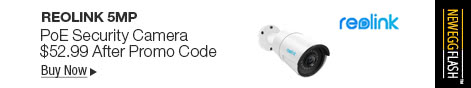 Newegg Flash - Reolink 5MP PoE Security Camera
