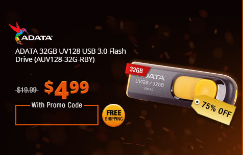 ADATA 32GB UV128 USB 3.0 Flash Drive (AUV128-32G-RBY)