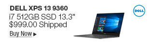 Newegg Flash - Dell XPS 13 9360 i7 512GB SSD 13.3"