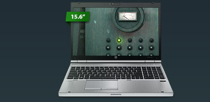 Refurbished: HP 8570P EliteBook Intel Core i5 (2.6GHz) 15.6" Laptop, 8GB Memory, 320GB HDD, Win 7 Pro, Grade B
