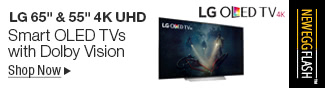 LG 65" & 55" 4K UHD - Smart OLED TVs with Dolby Vision; Shop Now