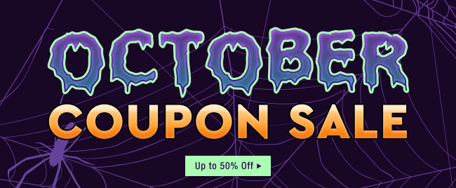 October Coupon Sale