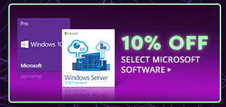 10% OFF SELECT MICROSOFT SOFTWARE*