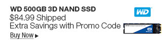 Newegg Flash - WD 500GB 3D NAND SSD 