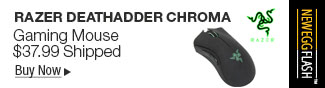 Newegg Flash - Razer DeathAdder Chroma Gaming Mouse