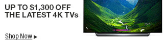 Up to $1,300 OFF The Latest 4K TVs