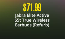 Jabra Elite Active 65t True Wireless Earbuds