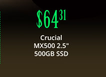 Crucial MX500 2.5" 500GB SSD