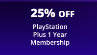 PlayStation Plus 1 Year Membership