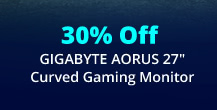 GIGABYTE AORUS 27" Curved Gaming Monitor